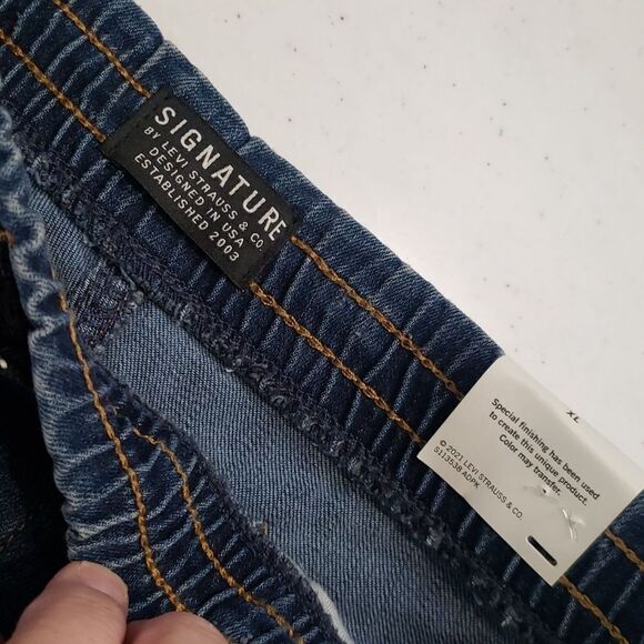 NWT Boys Signature Levi's GOLD Pull-On Shorts Sz XL - Picture 3 of 8